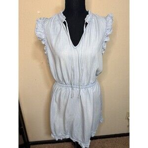 Cloth & Stone Women's Tencel Denim Dress Summer Spring Boho Size Medium